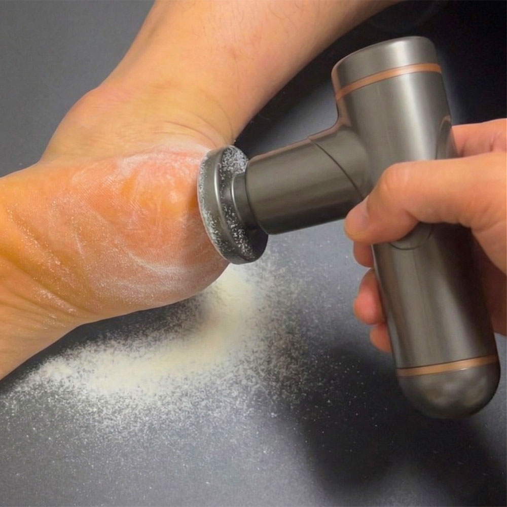 루시에르 전동 발각질제거기 2 in 1 무선 C타입 충전 발 뒷꿈치 굳은살 제거기 24,800원