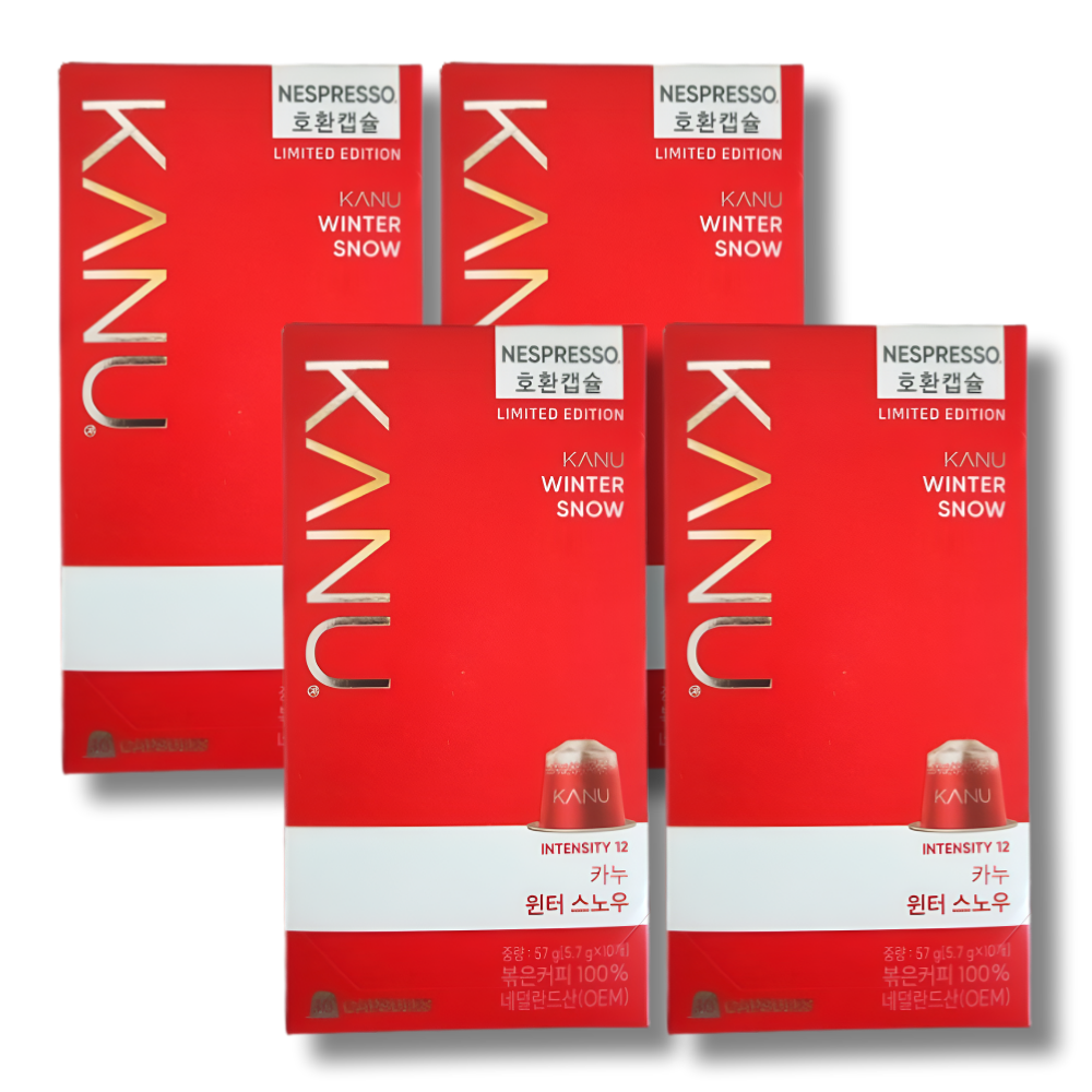 Best 가공음료 - 카누 네스프레소 호환캡슐 (카누 윈터 스노우) 45,900원