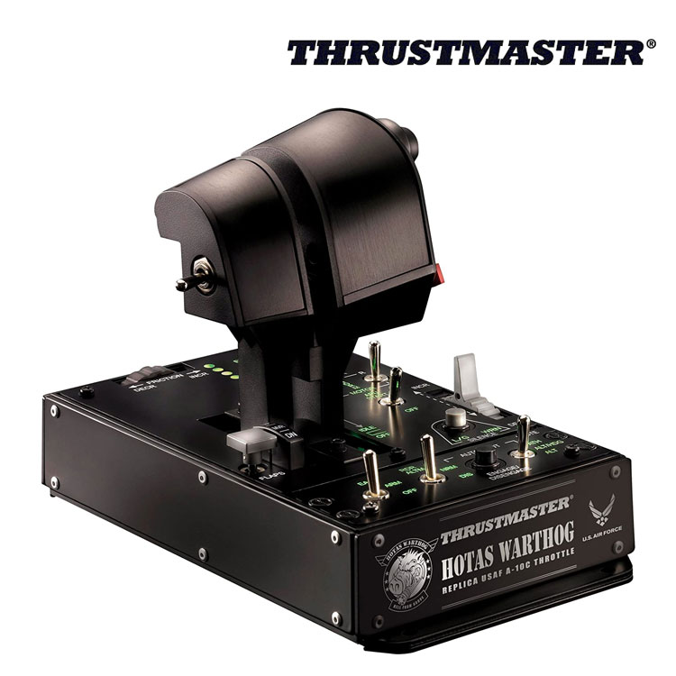 트러스트마스터 HOTAS WARTHOG 듀얼 쓰로틀 (벌크포장/윈도우 PC전용/한국공식정품 판매자 에이투비 확인 후 구매요망) 398,000원