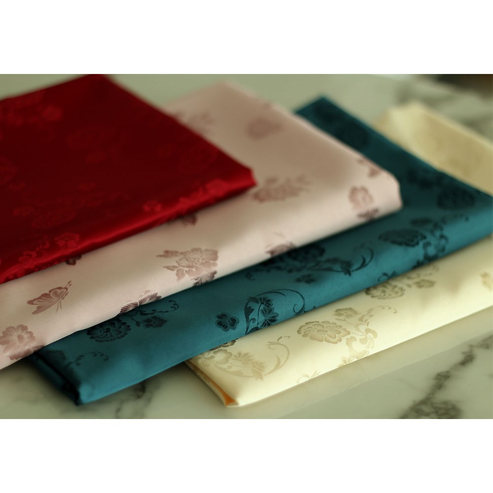 보자기사랑 대형 양단 홑 보자기 130cm, 1개, 버건디 16,950원