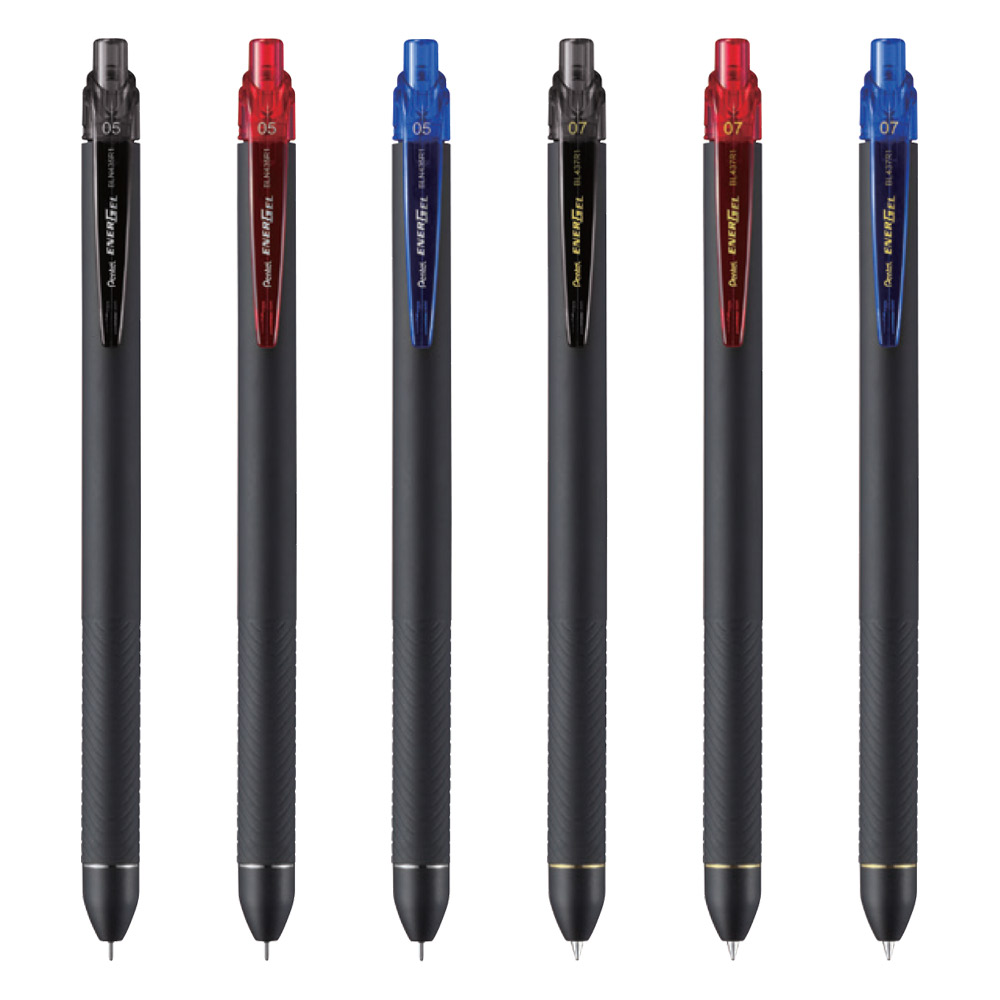 펜텔 에너겔 슬림 중성펜 볼펜 0.5 0.7mm BLN435R1 BL437R1, BLN435R1-A 블랙 0.5mm, 1개 1,040원