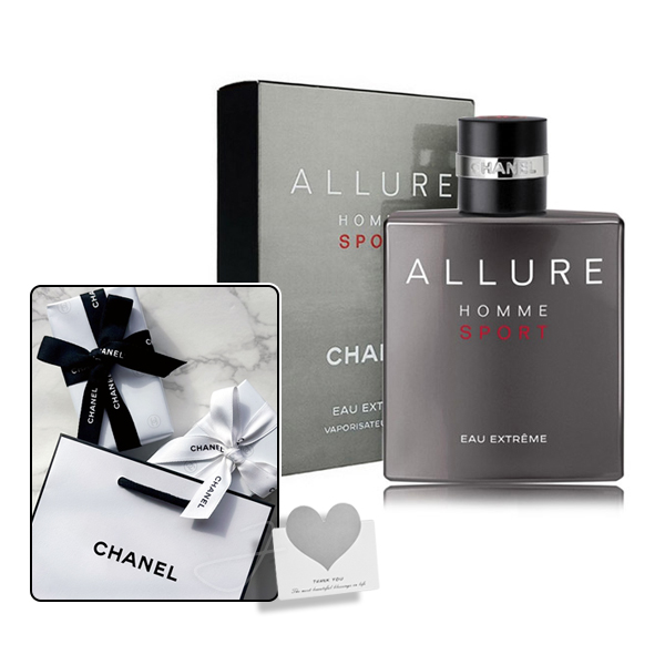 샤넬 알뤼르 옴므 스포츠 익스트림 100ml 백화점 무료선물포장+쇼핑백+선물카드 238,000원
