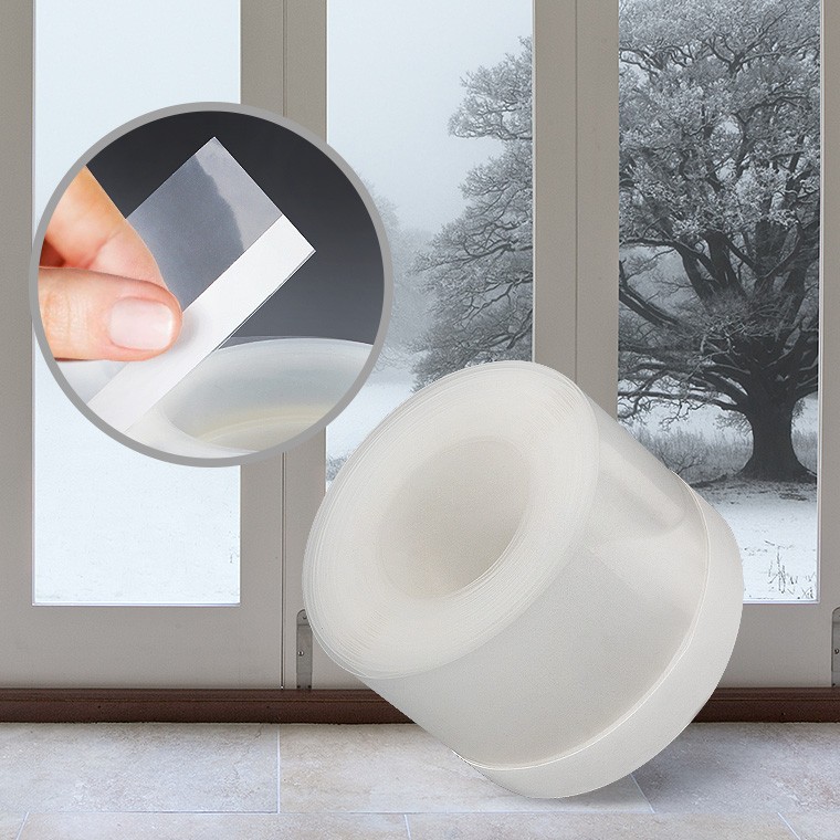 B타입 투명문풍지 6M 베란다 샤시바람막이 방문틈막이 6,190원