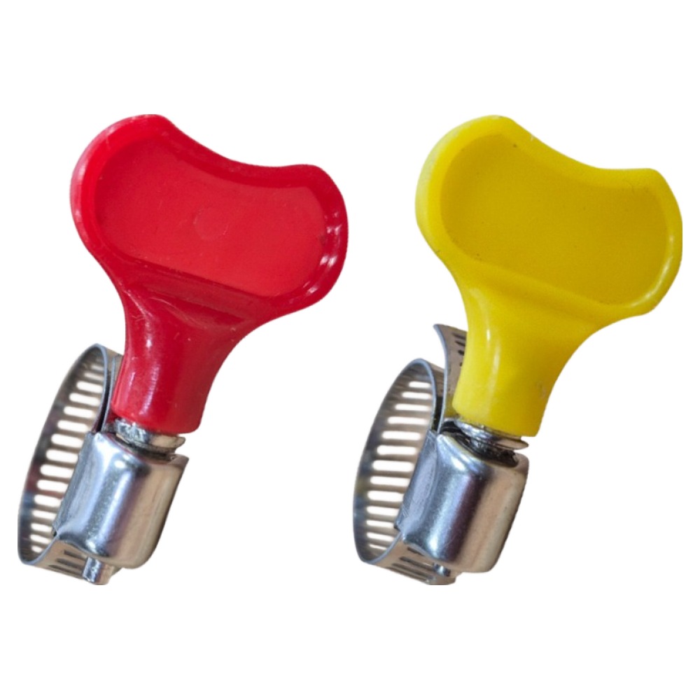 월드크린 나비 호스 고정 밴드 랜덤발송, 2개 3,650원