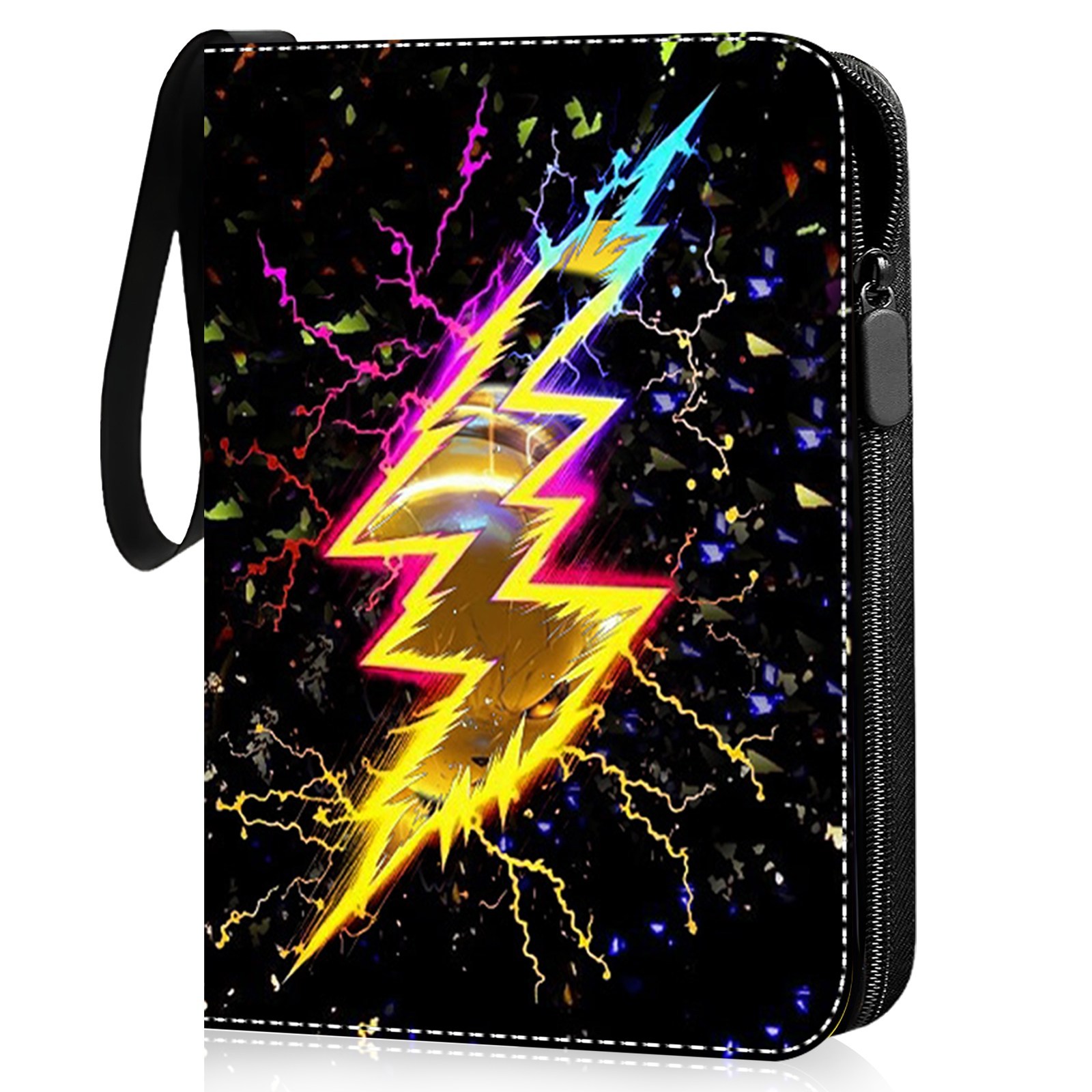 VergHatia 대용량 카드 보관 앨범 440 장 게임 포카 바인더 카드 저장 앨범 수집첩 분리 가능, 블랙 22,300원