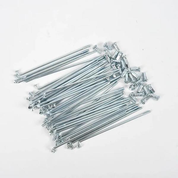 전기 자전거 스포크 니플 포함 스틸 12G 직경 2.5mm 길이 50-165mm 40 개, [20] 145mm, 40개 27,500원