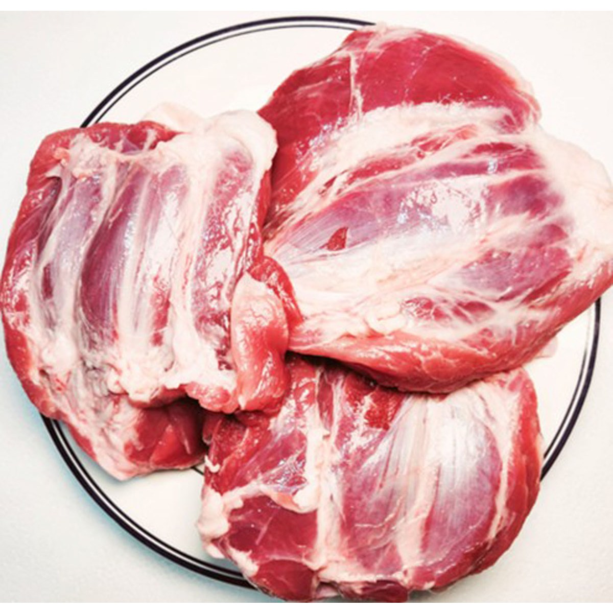 [행복미트] 국내산 돼지사태살 한돈사태 덩어리 찌개 수육 장조림용 1kg+1kg, 총 2kg [당일발송], 2개, 1kg 27,900원