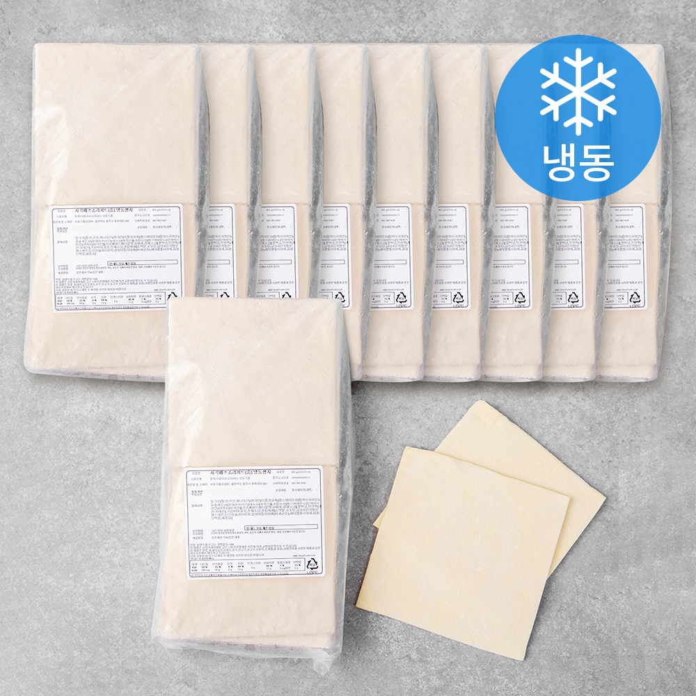 맨치트 서울식품 생지 사각 페스츄리 시트 중 (냉동), 75g, 120개입, 1개 83,300원