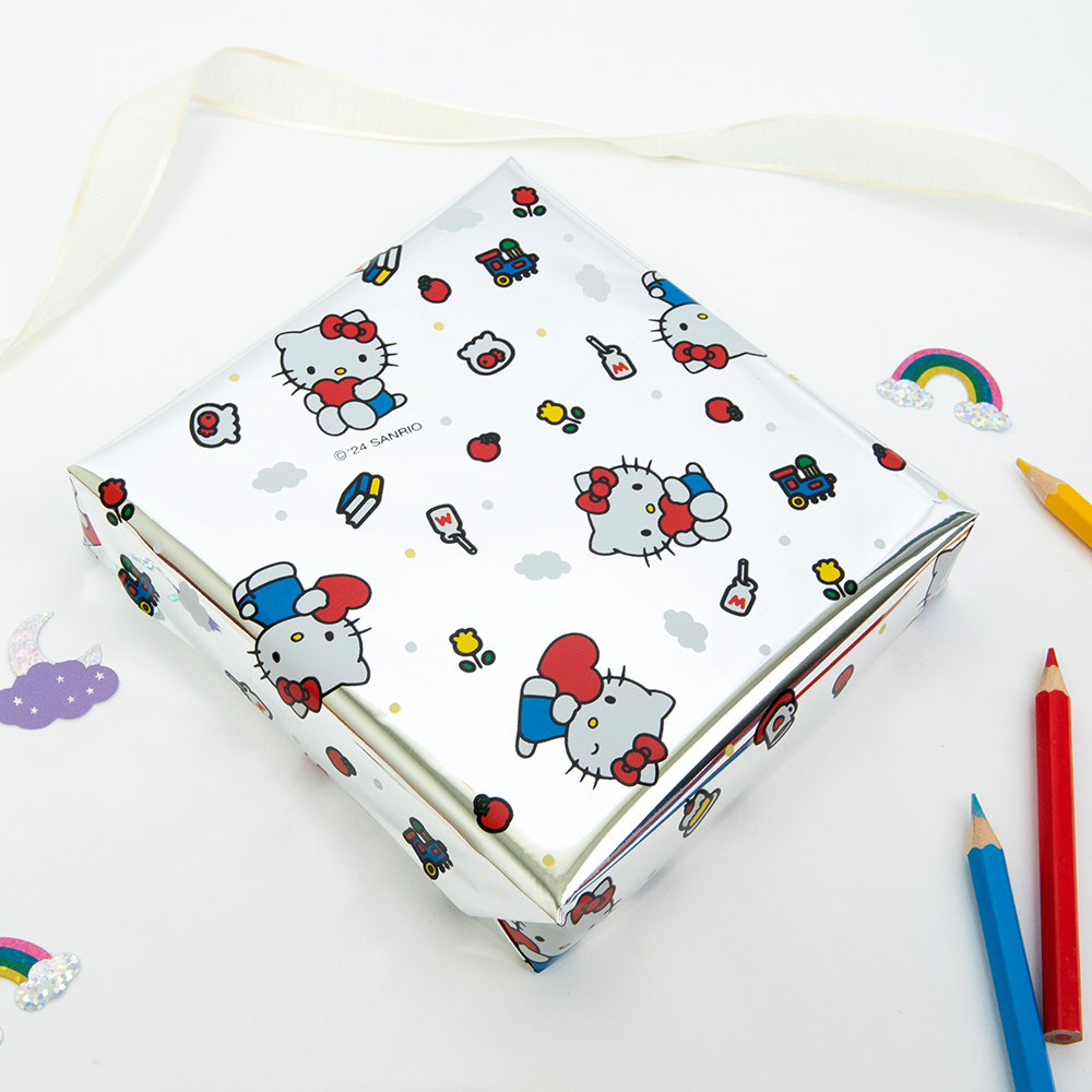 산리오 헬로키티 메탈롤 포장지 중, 실버, 1개 9,400원