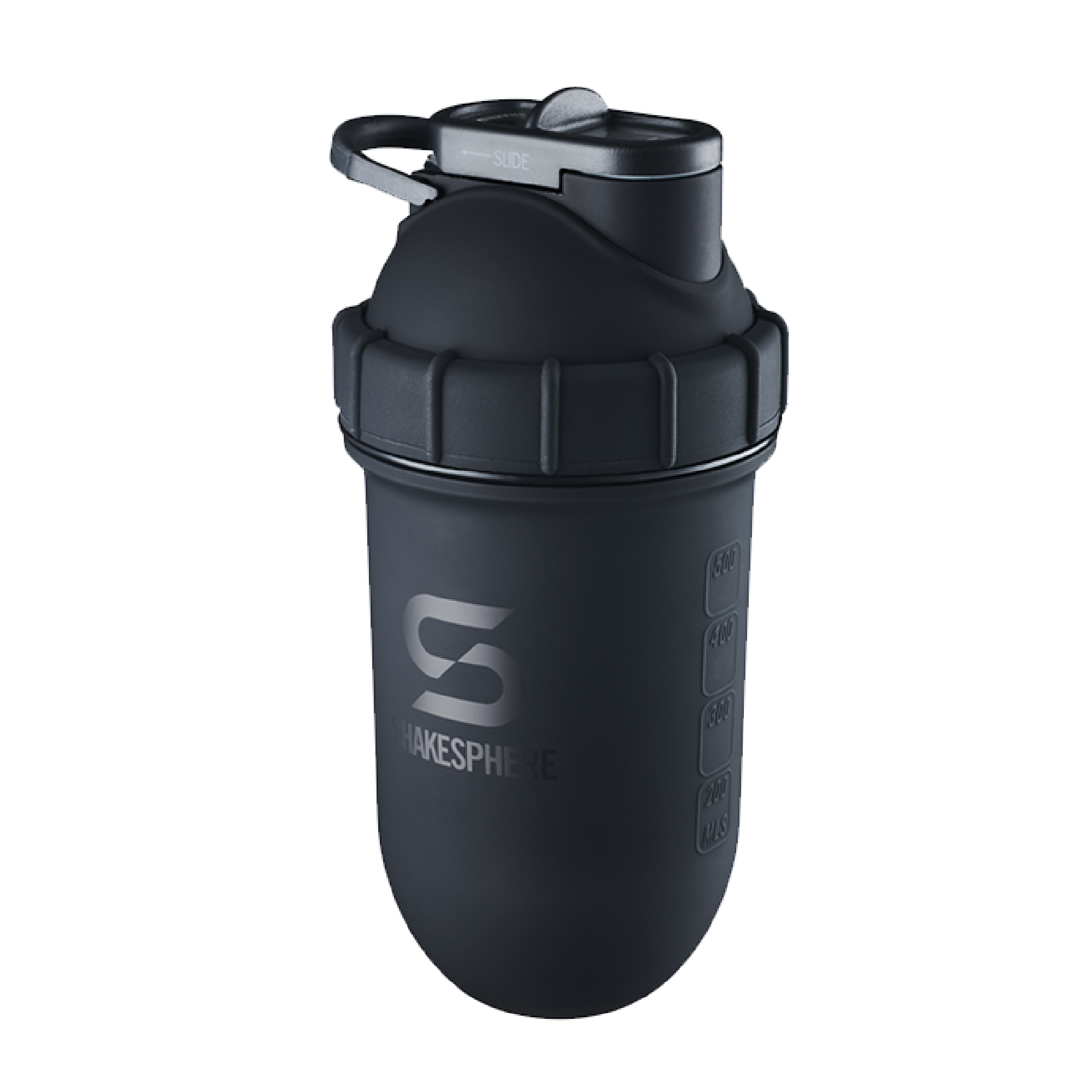 쉐이크스피어 스틸 노볼 쉐이크통 프로틴쉐이커 스테인리스, 스틸 매트블랙, 700ml, 1개 86,900원