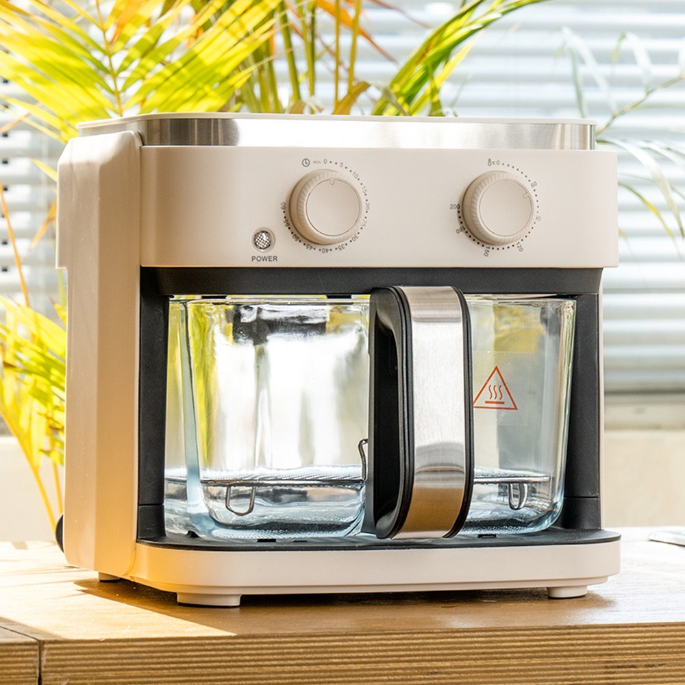 쿠비녹스 글라스 에어프라이어 5.5L 대용량 유리 에어프라이기 69,000원