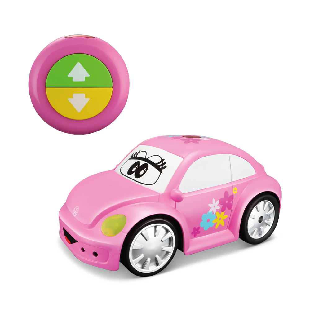 비비주니어 장애물 회피 무선조종 RC카 폭스바겐 뉴 비틀 유아 자동차 장난감 92003P, 핑크, 1개 58,000원