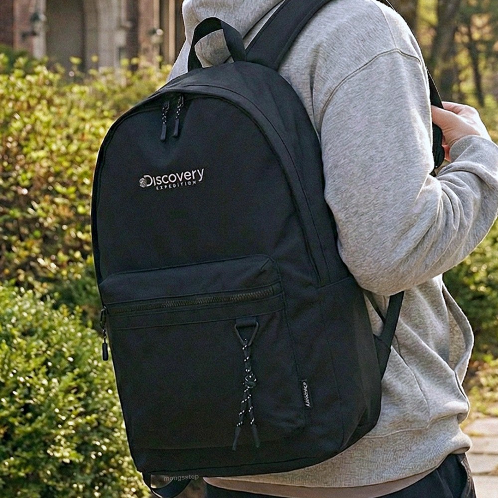 디스커버리 백팩 중학생 고등학생 책가방 대학생 가방 학생 노트북 여행용 + MSSTEP 더스트백 79,000원
