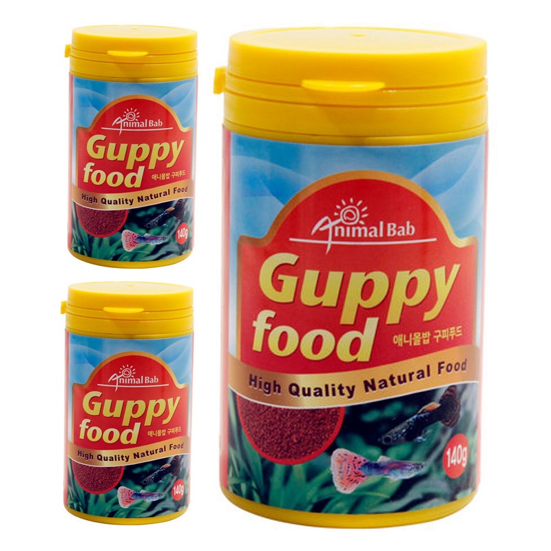 애니멀밥 구피 사료, 140g, 3개, 현재가 16,000원