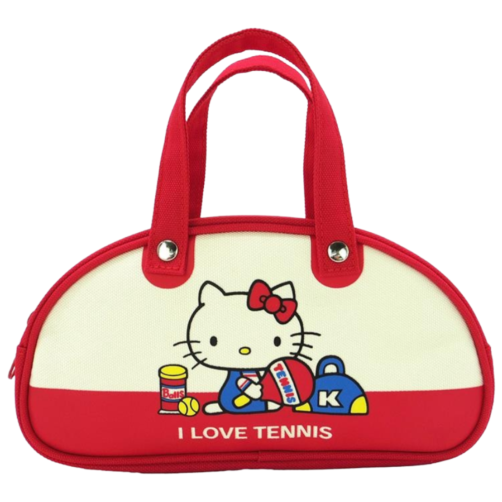 산리오 헬로키티 클래식 레트로 테니스 가방모양 파우치 일본정식수입 30,000원