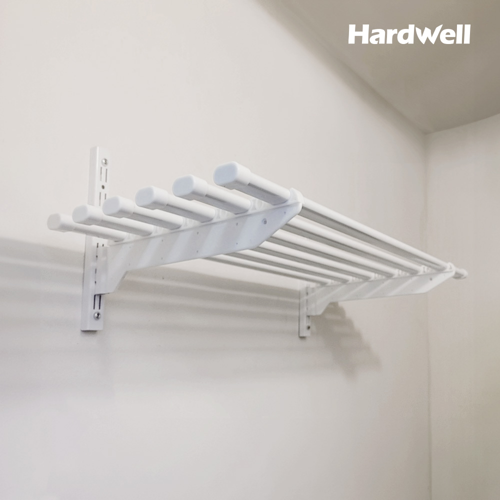 하드웰 베란다 시스템 벽선반 1단 타원 세탁실 벽걸이 철제 21,900원