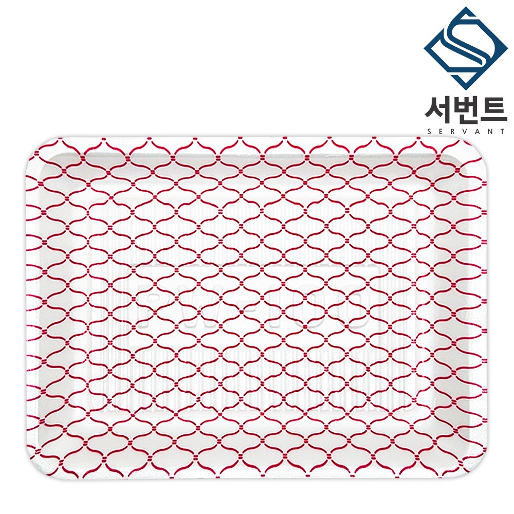 풍원 PSP트레이 발포트레이 100호 적색 스티로폼용기 정육 생선 야채 포장용기, 1박스, 600개 99,900원