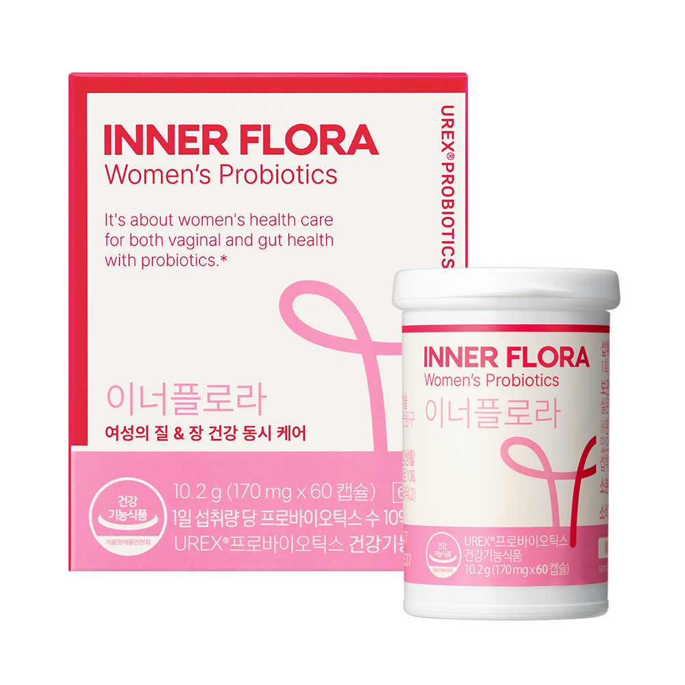 유한건강생활 이너플로라 UREX 프로바이오틱스 유산균 42,000원