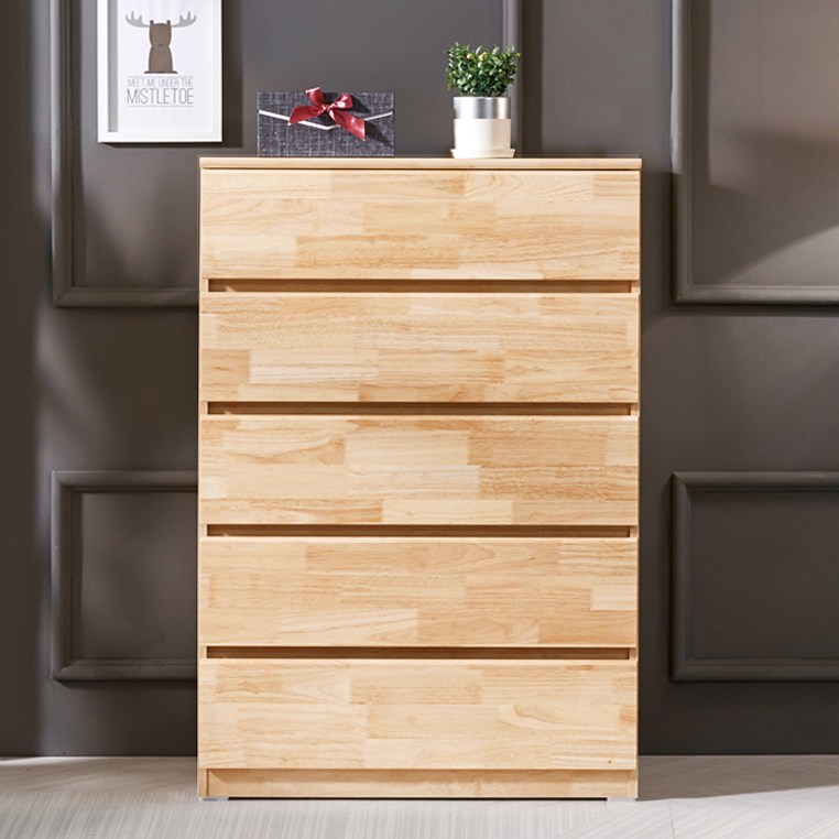 5단 서랍장 원목 러버 800 팀버스리빙 (원색), 원색, 5단 199,000원