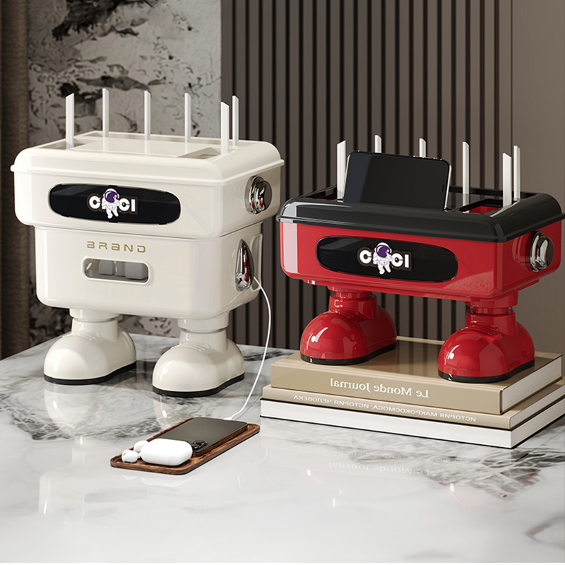 KDNC 공유기 셋톱박스 멀티 정리함, 크림, 1개 26,900원