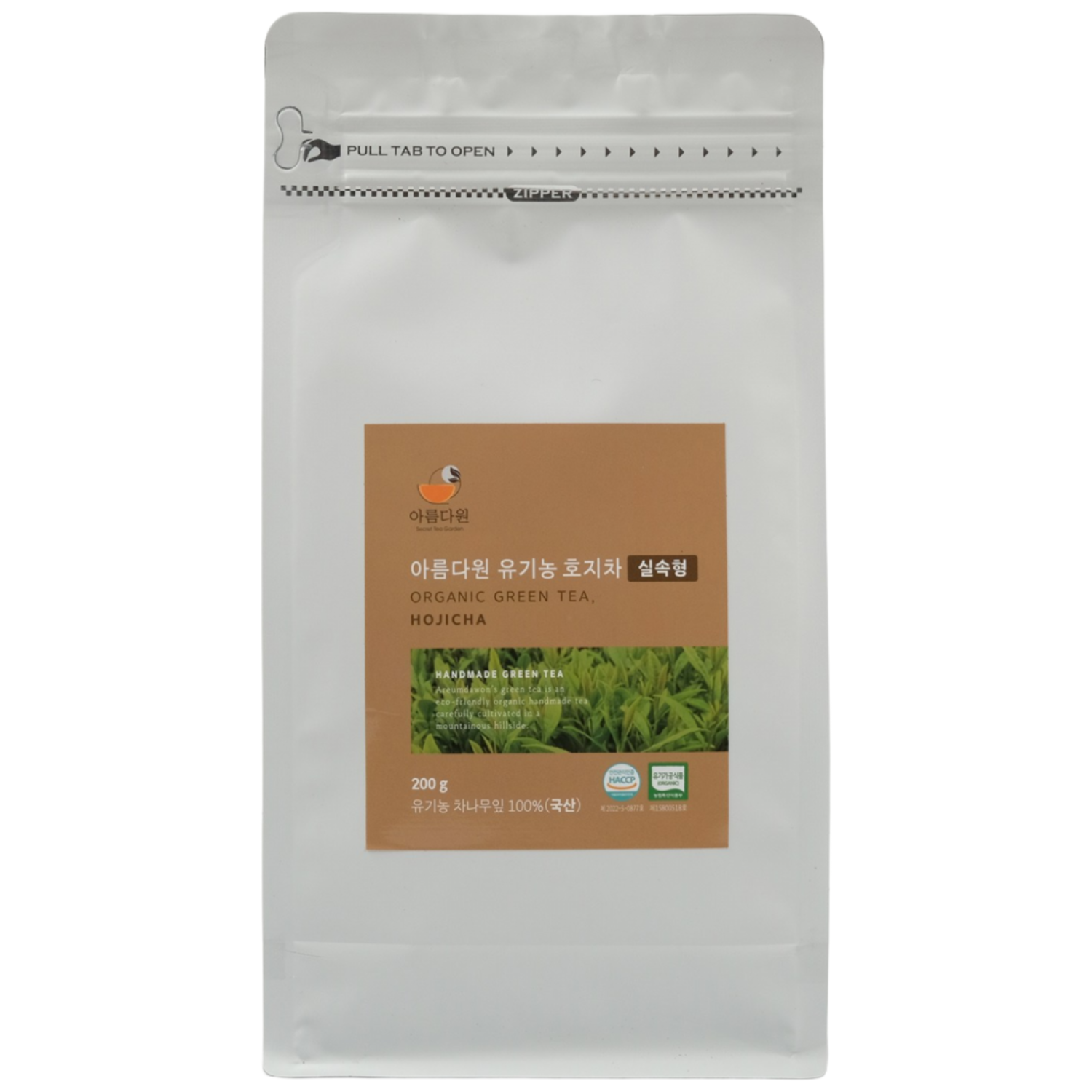 아름다원 유기농 호지차 실속형, 1개, 1개입, 200g 24,900원