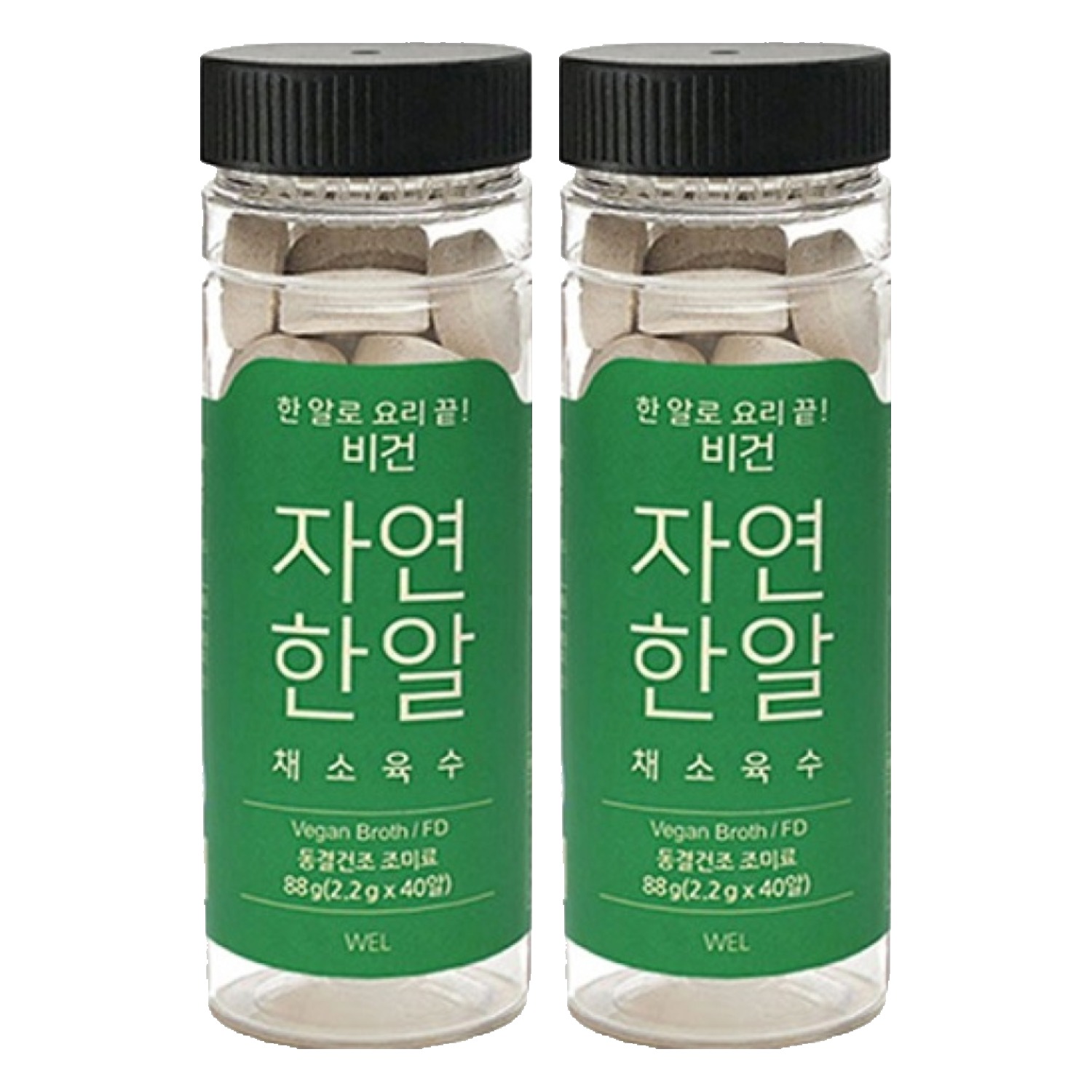 자연한알 비건 코인육수, 88g, 2개 29,000원
