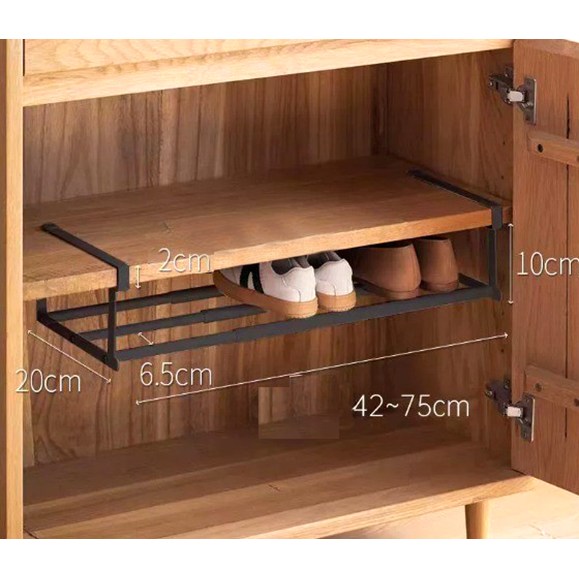 모아룸 길이조절 신발장 정리대 슈즈렉 8,500원