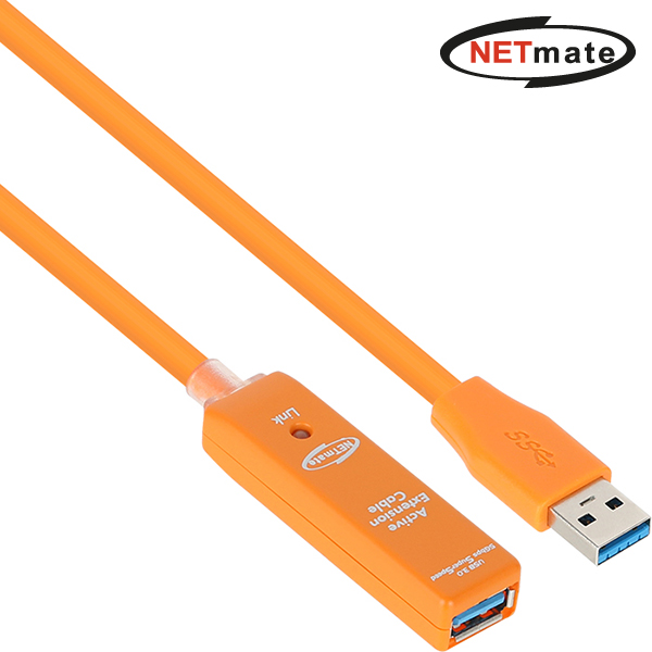 NETmate USB 3.0 연장리피터 케이블 15M(유전원)/CBL-302OR-15M CBL-302OR-15M 255,000원