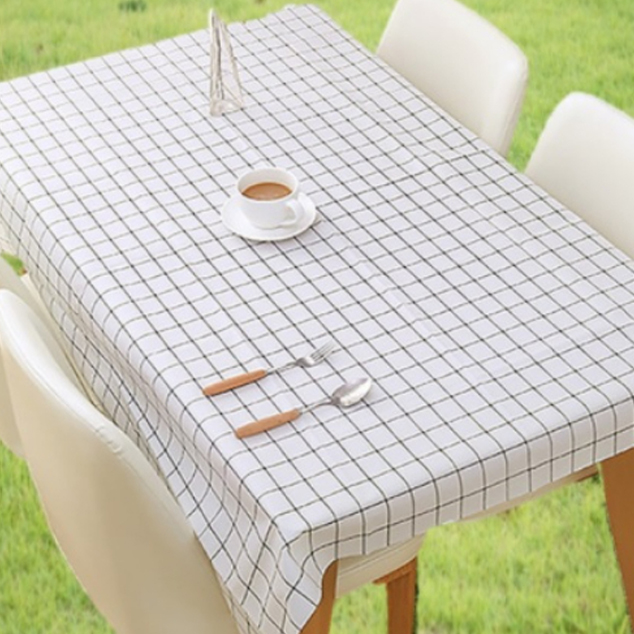 파스텔감성 캠핑 테이블보, 화이트, 2인(137 x 90 cm), 1개 2,960원