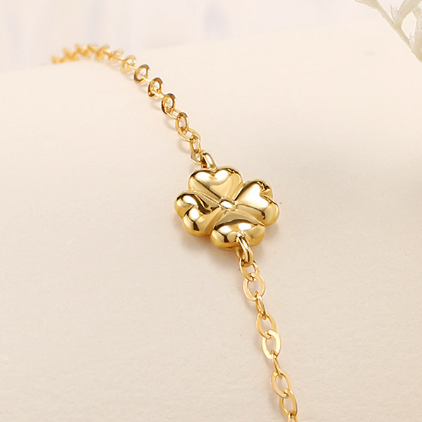 골드앤 14K 티니클로버 팔찌 189,500원
