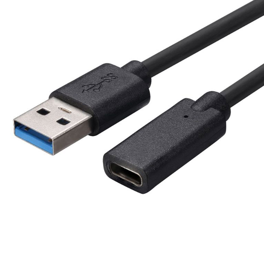 USB3.0 변환케이블 A타입을 C타입으로 AM to CF OTG기능 고속전송 10Gbps A type male to C type female cable length 100cm, 1개, AMtoCF OTG cable 7,800원