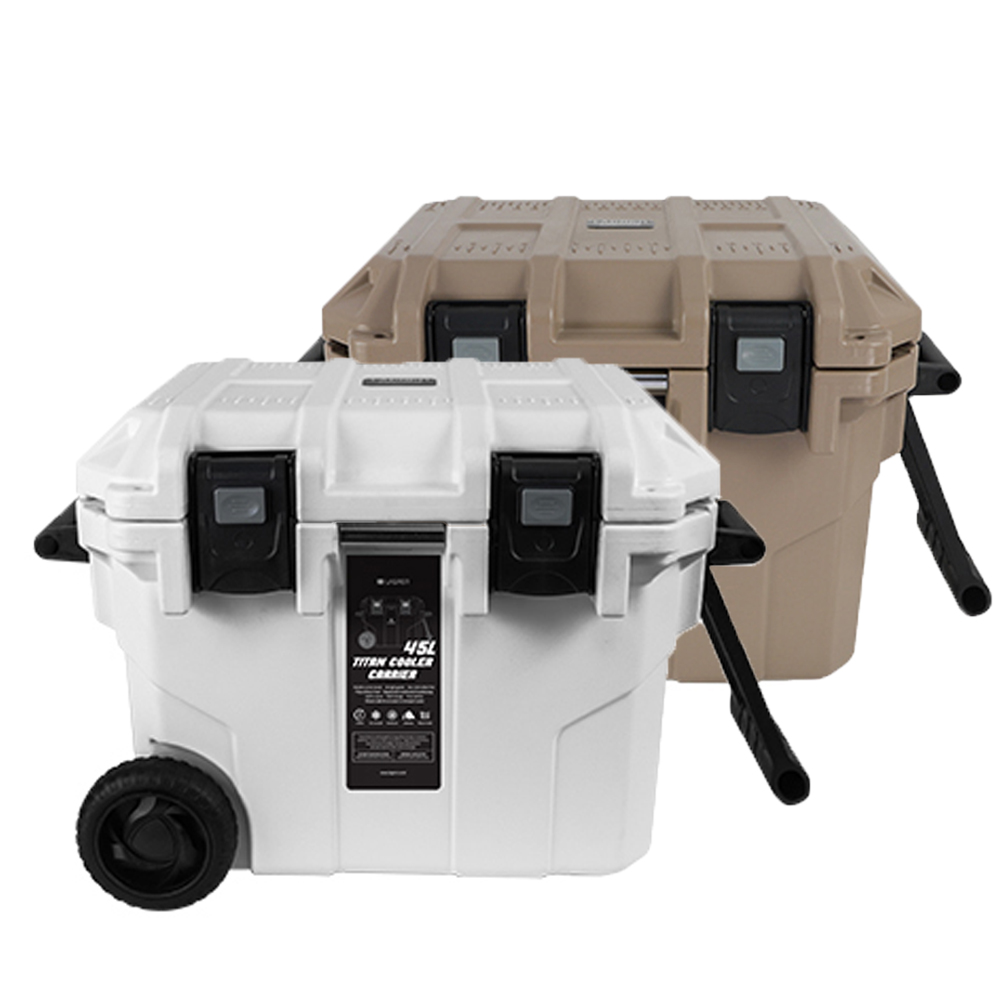 라그렌 타이탄 하드 쿨러 45L 캠핑 캐리어 아이스박스 상자 350,000원