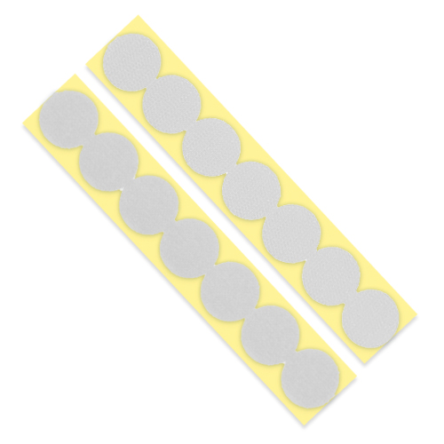 attizone 벨크로 원형찍찍이 (소포장) 25mm x 7세트 - 11칼라, 흰색, 1개 800원