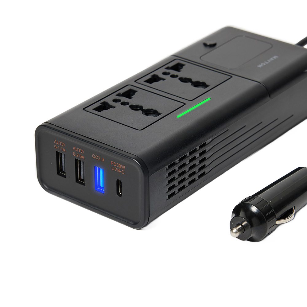 메이튼 차량용 시거잭 인버터 변환기 200W, 1개 54,330원