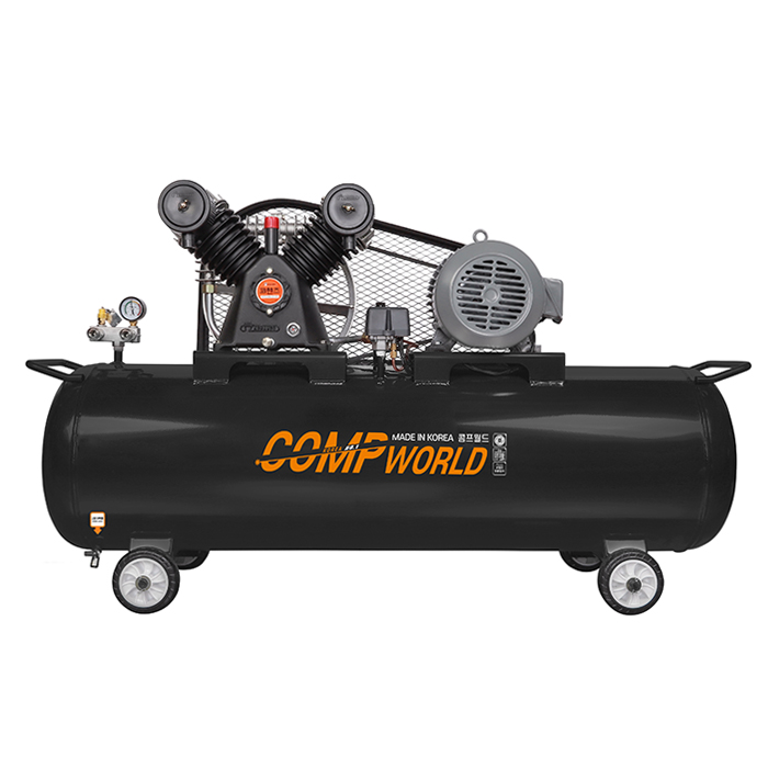 콤프월드 산업용 콤프레샤추천 3마력 170리터 탱크 단상 220볼트 최저가격, 1개 1,218,800원