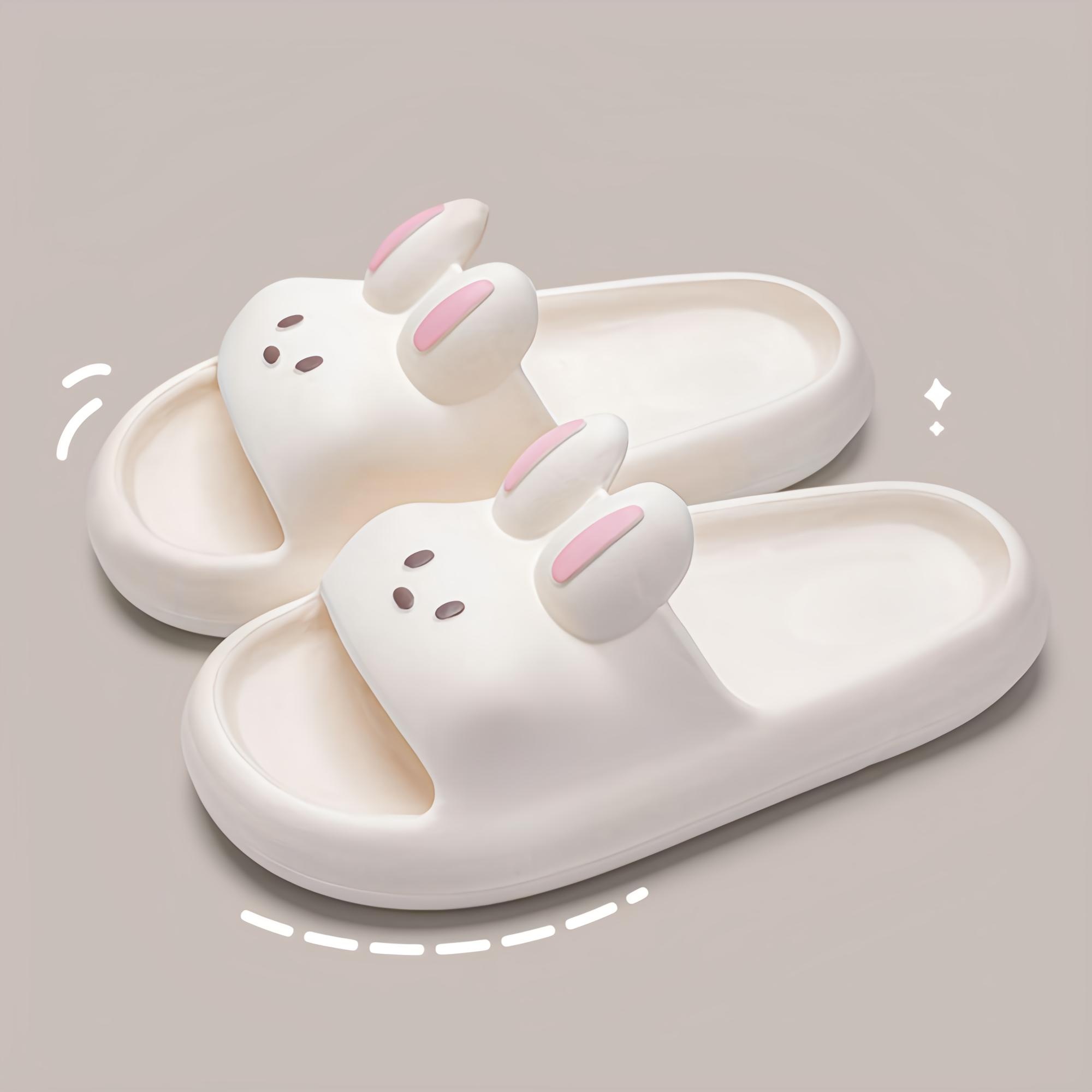 곰돌이샵 말랑말랑 귀여운 몽실 토끼 EVA 슬리퍼 발편한 쿠션 실내화 8,910원