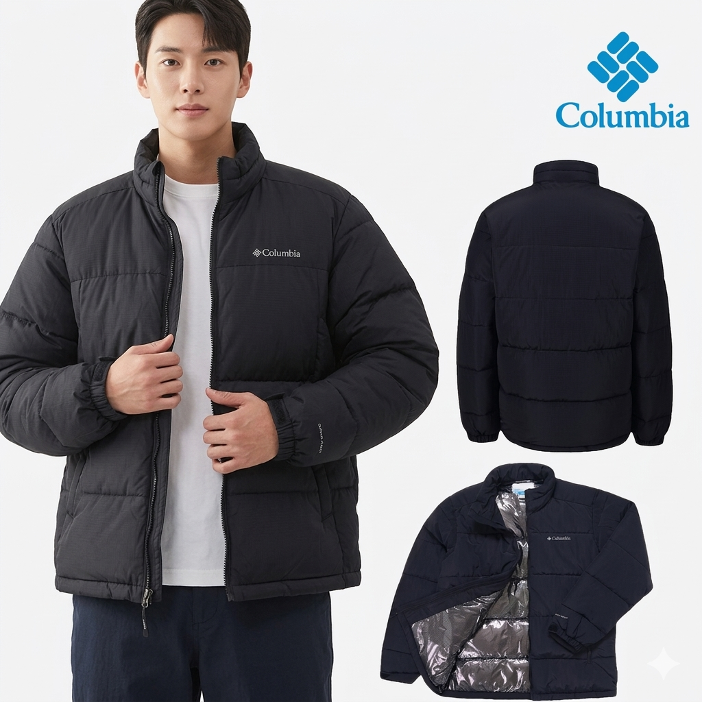 컬럼비아 남성 경량패딩 중량 등산 자켓 198,000원