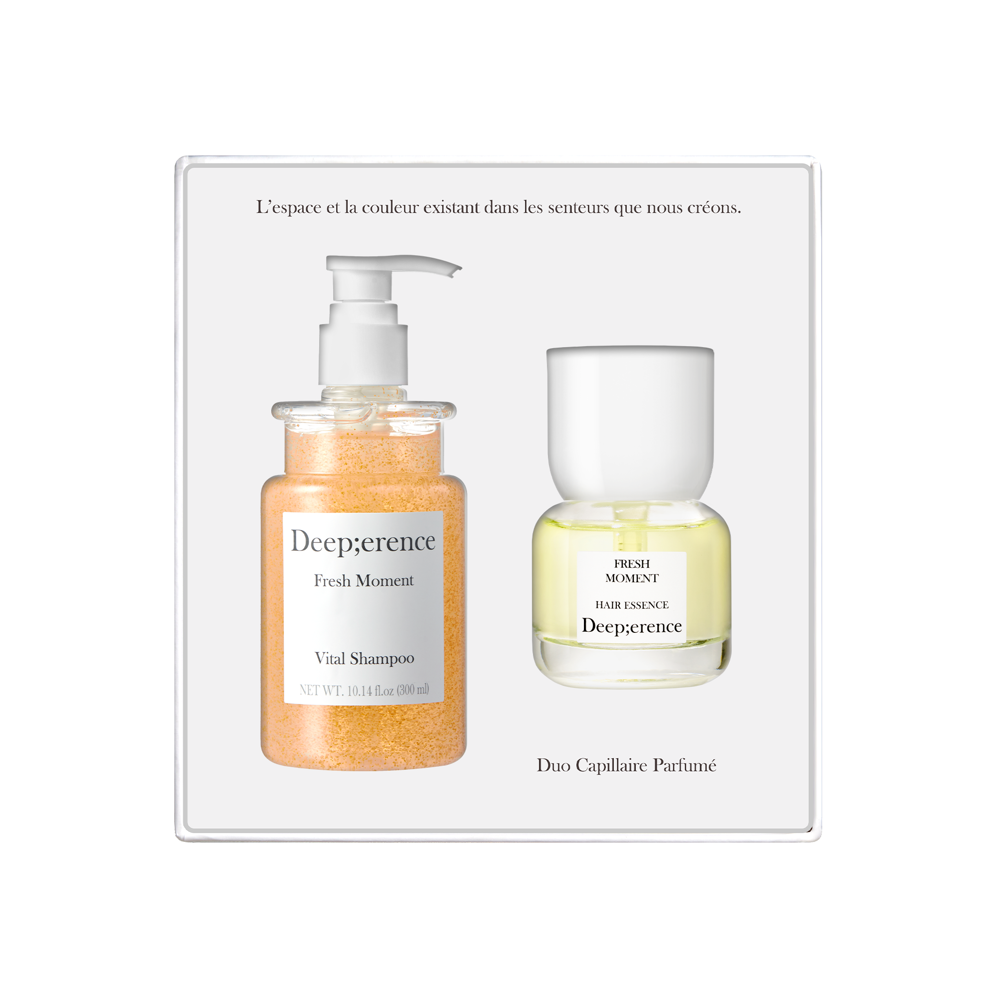 딥퍼랑스 손상모 헤어 듀오 세트 퍼퓸 샴푸 + 헤어 오일 에센스 [바이탈 프레쉬모먼트] 42,300원