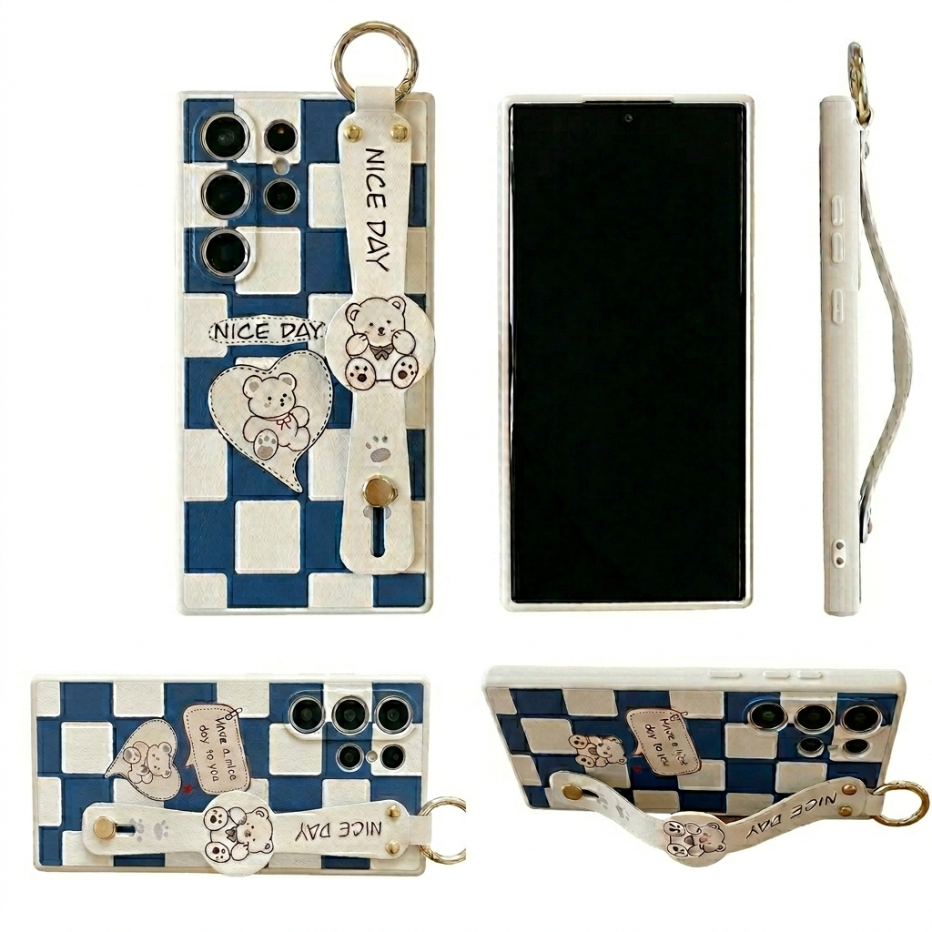 갤럭시 커플 핸드폰 케이스 예쁜 귀여운 휴대폰 스트랩 커버 18,500원