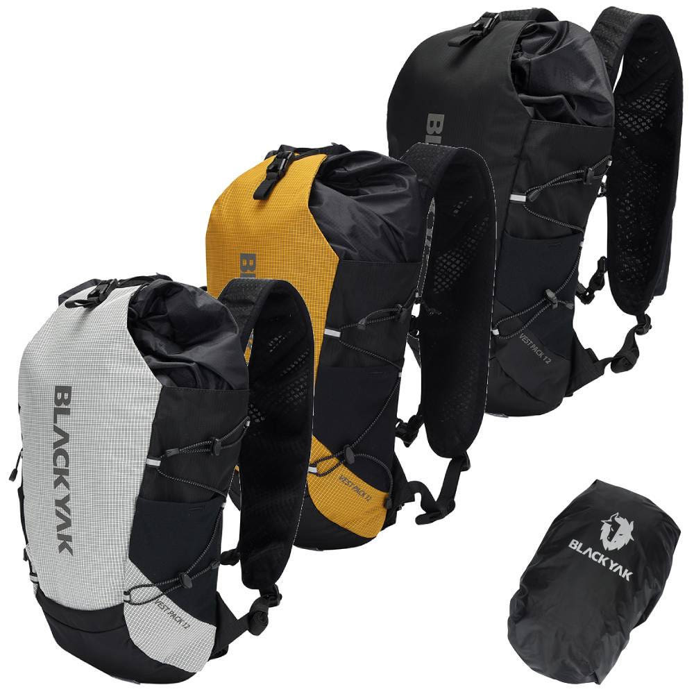 블랙야크 25년 12리터 소형 스포츠 배낭 트레일러닝 베스트팩12 2BYKSXU901 105,000원