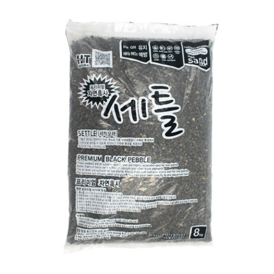 세틀 프리미엄 자연흑사 수초용 흑사 8kg 29,800원