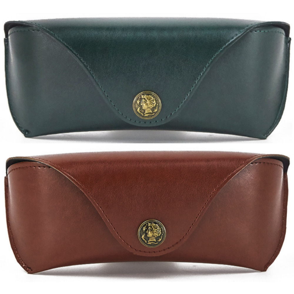 올템 클래식 버튼 가죽 안경 케이스 선글라스 보관함 2P 15,400원