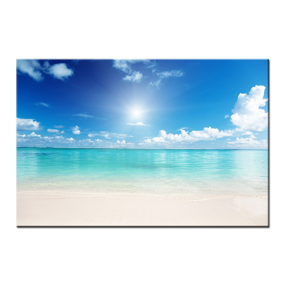 바다 그림 윤슬 감성 해변 창문 인테리어 캔버스 액자, 01.태양아래바다 155,000원