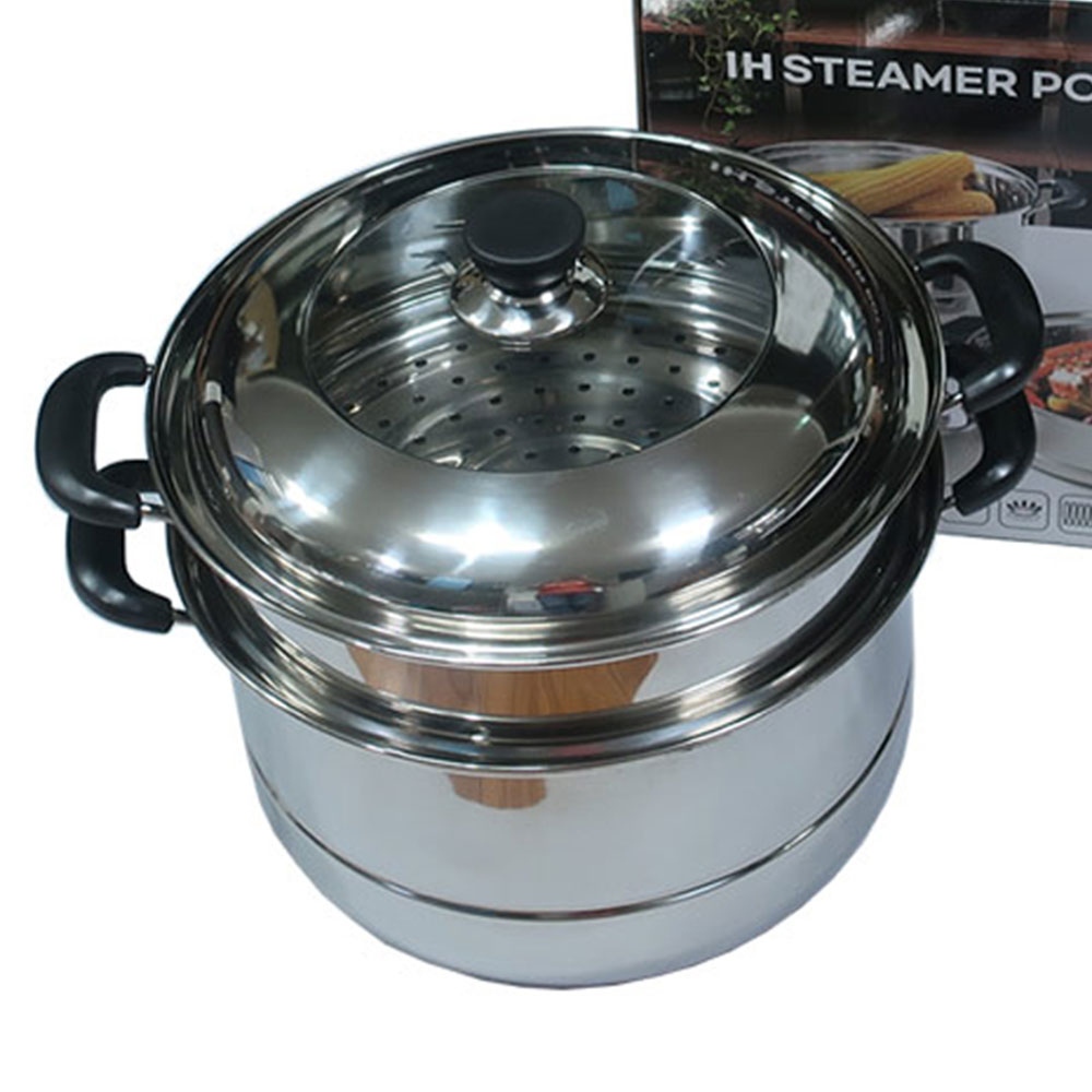 페르비타 스텐 인덕션 찜솥 2단 3중바닥 대형 찜통 찜냄비 찜기 곰솥 52,200원