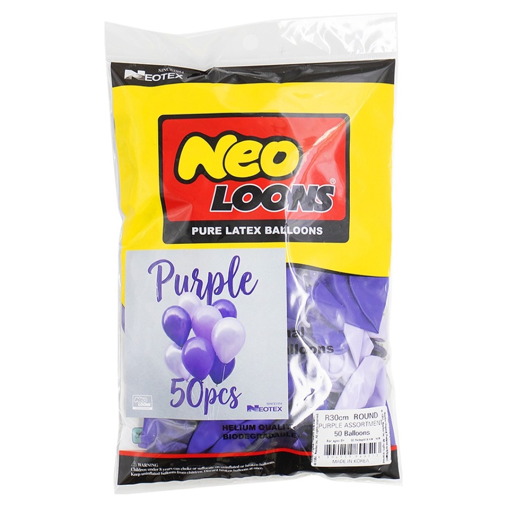 네오룬스 믹스패키지 퍼플어소트 30cm 50p, 퍼플어소트, 1개 10,500원