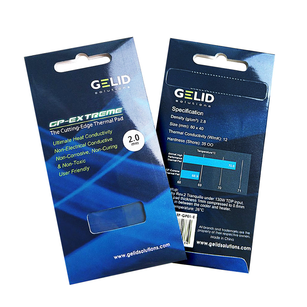 gelid/서멀패드/열전도율 12Wmk/방열패드/튜닝/오버클럭 11,400원