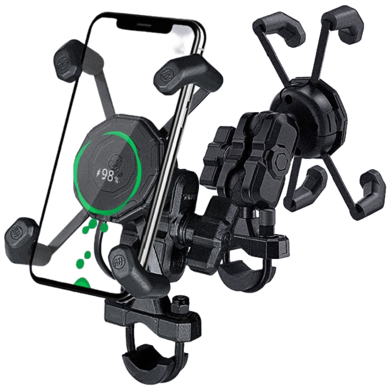 SMNU 램마운트 호환 X그립 오토바이 무선충전 거치대 핸드폰거치대, U볼트형/X그립01 53,200원