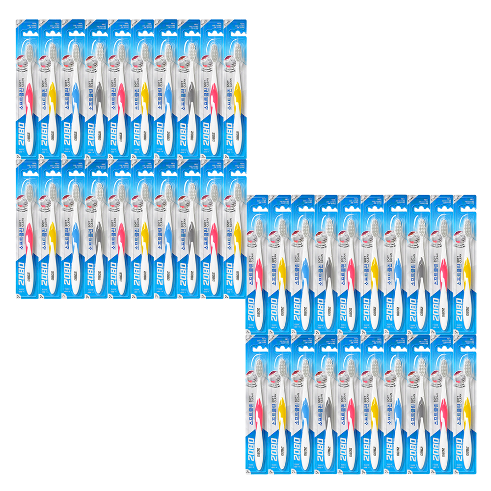 2080 소프트 클린 초미세모 칫솔 20개입, 2개 23,800원