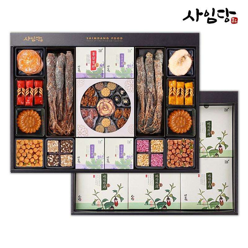사임당 한과선물세트 명절선물 고궁3단세트, 1세트, 1.918kg 170,000원