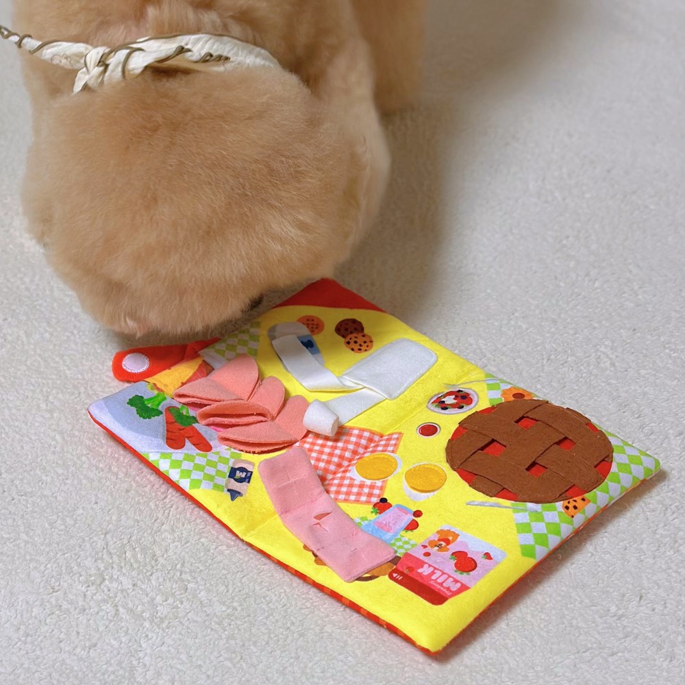 MAAH 강아지 아침 메뉴판 노즈워크 휴대용 IQ 장난감 NK2317, 1개, 혼합 11,500원